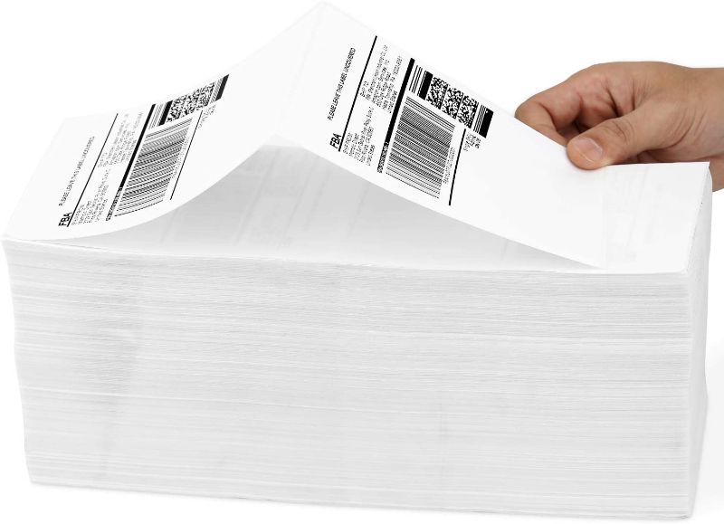 Photo 1 of Methdic 4x6 Fold Thermal Direct Shipping Label for UPS USPS 1 Stack (1000 Labels)
