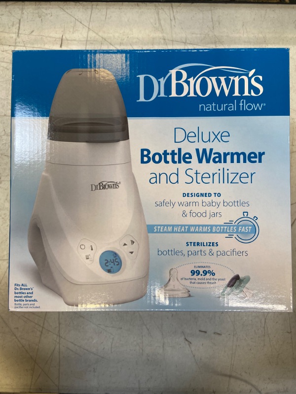 Photo 3 of Dr Browns Deluxe Bottle Warmer and Sterilizer / PRODUCT IS FACTORY SEALED 