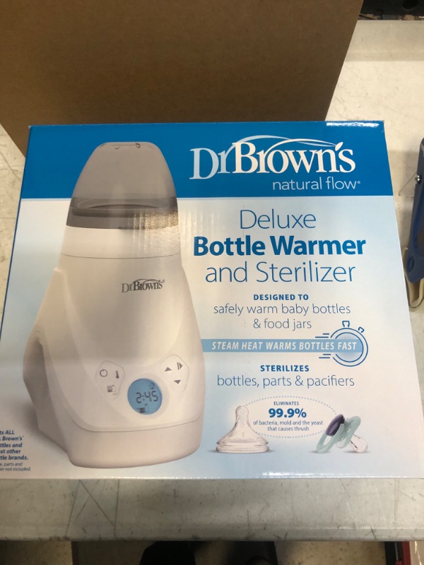 Photo 5 of Dr Browns Deluxe Bottle Warmer and Sterilizer --- brand new factory sealed 