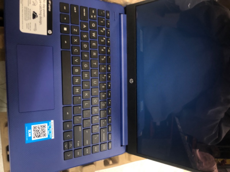Photo 7 of HP 14 Laptop, AMD 3020e, 4 GB RAM, 64 GB eMMC Storage, 14-inch HD Touchscreen, Windows 10 Home in S Mode, Long Battery Life, Microsoft 365, (14-fq0040nr, 2020) BRAND NEW WAS FACTORY SEALED/ OPEN FOR LIVE PHOTOS 