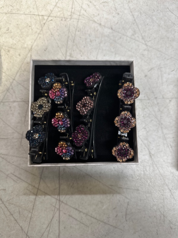 Photo 1 of FOUR CLIP ASSORTMENT WITH FLOWER 