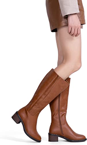 Photo 1 of Jeossy Women's 9661 Knee High Boots | Riding High Boots with Inner Zipper and Side Hidden Elastic Band
