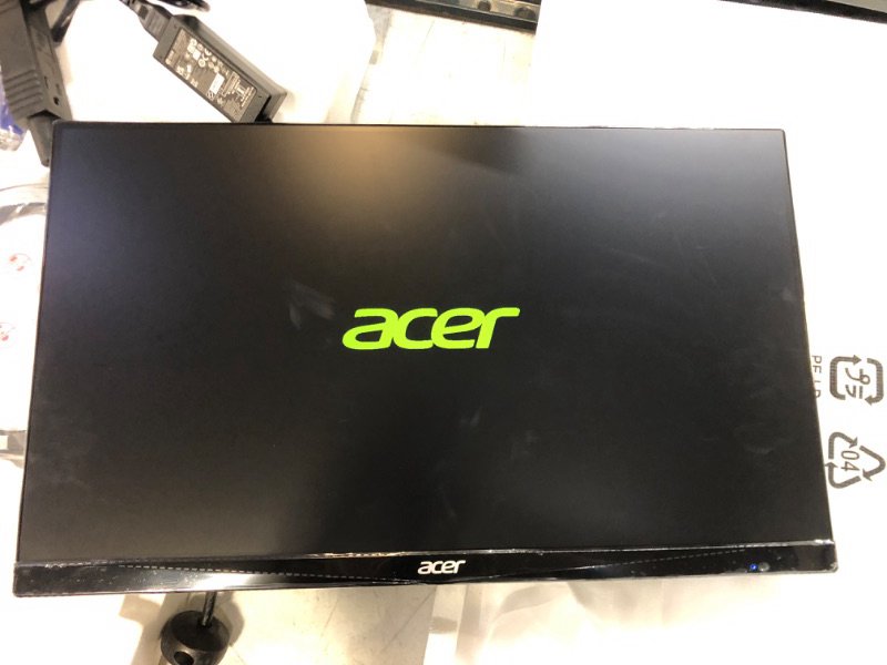 Photo 7 of Acer 23.8” Full HD (1920 x 1080) Computer Monitor with AMD Radeon FreeSync Technology, 75Hz, 1ms (VRB) (HDMI Port 1.4 & VGA Port) K242HYL Hbi
