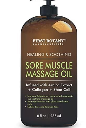 Photo 1 of Arnica Sore Muscle Massage Oil for for Massage Therapy - 8 Fl. Oz. 