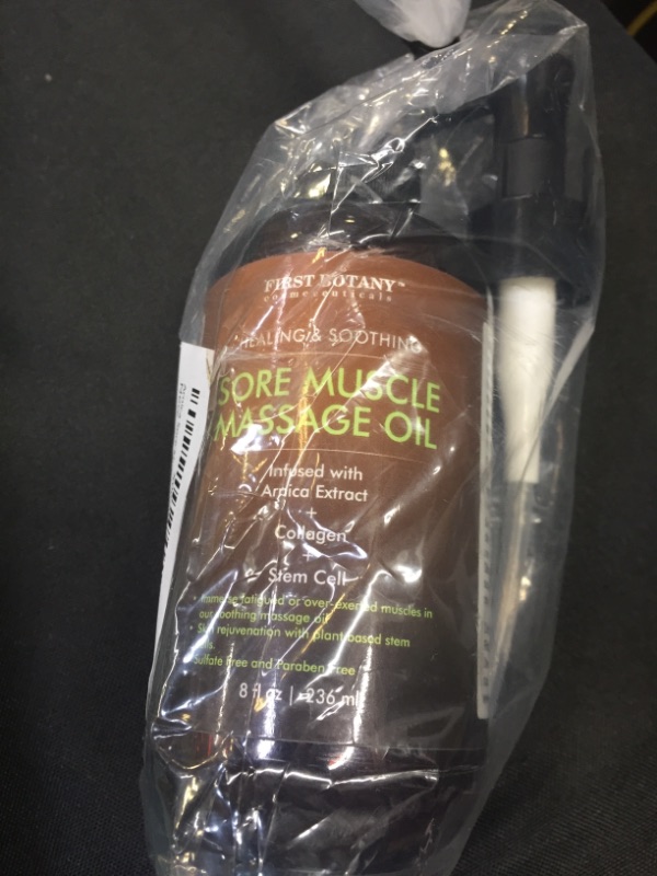 Photo 2 of Arnica Sore Muscle Massage Oil for for Massage Therapy - 8 Fl. Oz. 