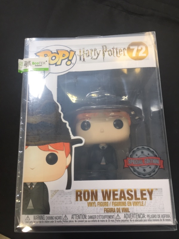 Photo 2 of Funko Pop Harry Potter Ron with Sorting Hat