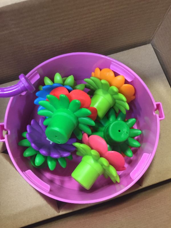 Photo 1 of Learning Resources Poppy the Count & Stack Flower Pot - 15 Pieces Toddler Learning Toys for Boys and Girls Ages 18+ Months Sorting Toys for Toddlers
