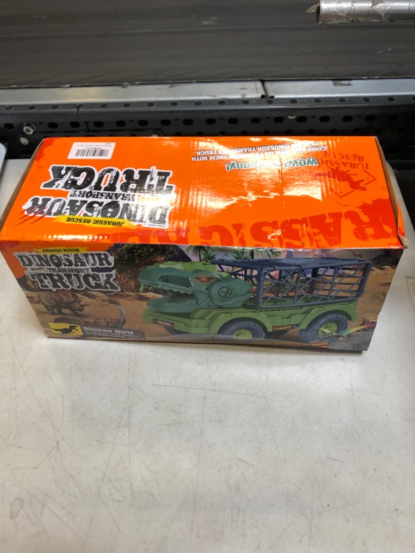 Photo 2 of JURASSIC RESCUE DINOSAUR TRANSPORT TRUCK 
++BOX SLIGHTLY DAMAGED, FACTORY SEALED++