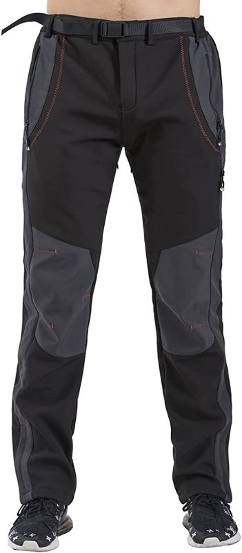 Photo 1 of Gash Hao Men's Snow Ski Pants Waterproof Insulated Snowboard Pants Breathable Mesh Fleece Lined Zipper Bottom Ankle
SIZE 30W X 28L
