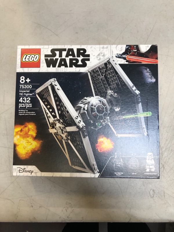 Photo 2 of LEGO Star Wars Imperial TIE Fighter 75300 Building Toy Set for Kids, Boys, and Girls Ages 8+ (432 Pieces)