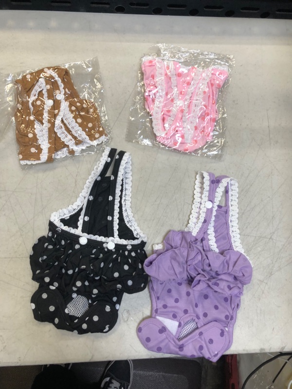 Photo 1 of Small Dog Bikini Clothes 4PCS