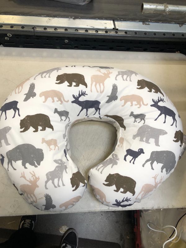 Photo 2 of Boppy Original Feeding and Infant Support Pillow - Neutral Wildlife