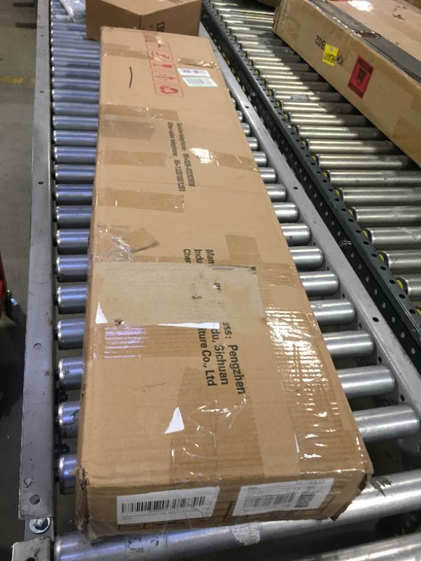 Photo 1 of Pmnianhua Floating TV Stand,47'' Wall Mounted Floating Media Console TV Entertainment Shelf Wall TV Cabinet with 4 Drawers for Bedroom Living Room (Greyish-White) Gray-white-47.79in