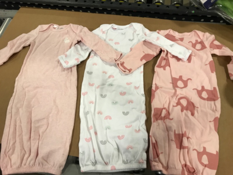 Photo 1 of 0-3M --- 3 pair infant onesies 