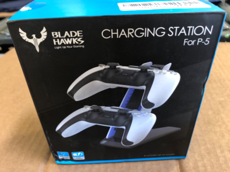 Photo 1 of  PS5  Controller Charger Station ---factory sealed 
