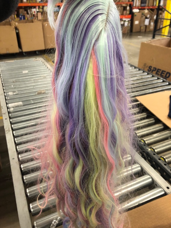 Photo 1 of   Multi-color Hair Synthetic Wig
