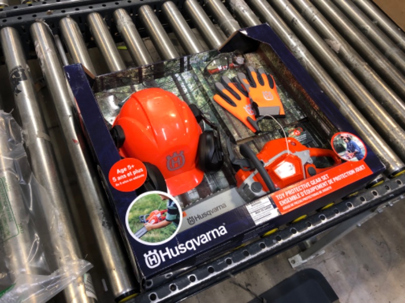 Photo 3 of Husqvarna 550XP Toy Chainsaw and PPE Kit