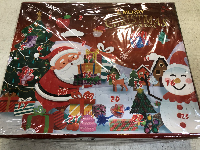 Photo 2 of Advent Calendar 2022 for Kids Girls Boys,24 Days of Surprise Fidget Toys&Diamond Painting&More Kid Toys ,Christmas Countdown Advent Calendar, Christmas Gifts for Boys?Girls,Teens?Best Christmas Gifts. - FACTORY SEALED