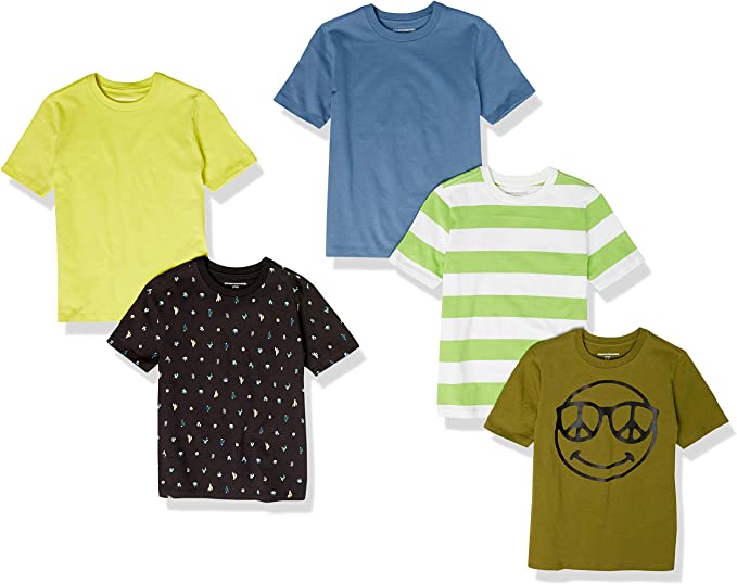 Photo 1 of Amazon Essentials Boys and Toddlers' Short-Sleeve T-Shirts, Multipacks
SIXZE XL