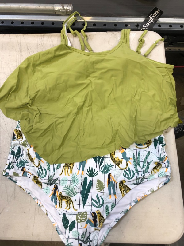 Photo 1 of 2 piece bathing suit size xl new with tags 