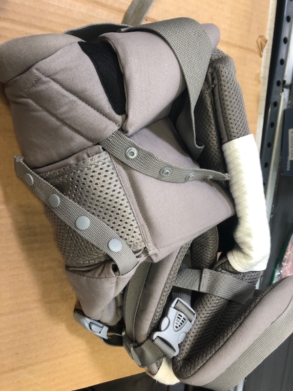 Photo 2 of Bbpark Mesh Baby Carrier Newborn to Toddler, Facing-in and Facing-Out Front and Back Holder Kangaroo Carrier for Infant Grey