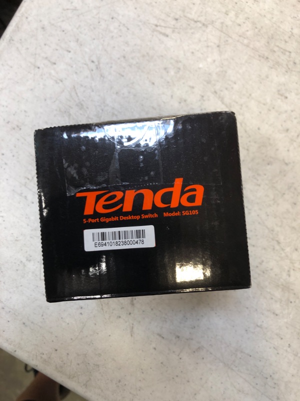 Photo 1 of Tenda 5-Port Unmanaged Gigabit Ethernet Switch, Ethernet Splitter(SG105)|Plug & Play|Shielded Ports|Plastic Case|Desktop/Wall-Mount|Fanless|Limited Lifetime Protection