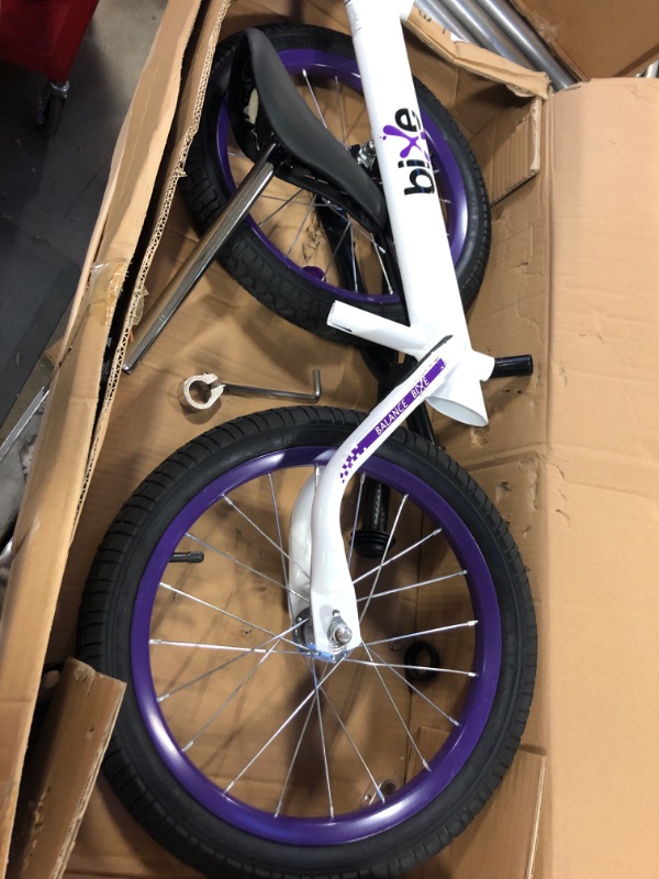 Photo 2 of Bixe: Purple (Lightweight - 4LBS) Aluminum Balance Bike for Kids  3, 4, 5 Year Old
