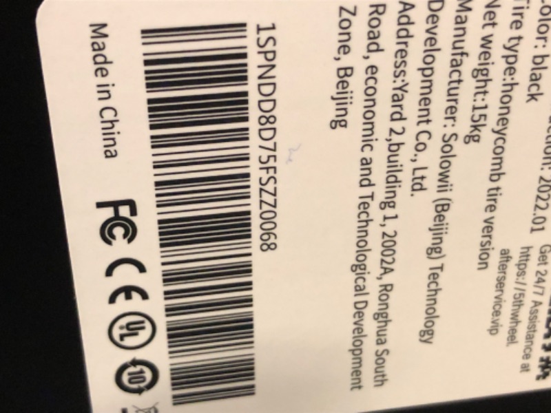 Photo 4 of Electric Scooter - 5TH WHEEL M2 Electric Scooter Adults, 8.5" Honeycomb Tire, 19 Miles Long Range & 15.5 Mph, Triple Brakes & Cushioning, Foldable with Night Light Sport Scooters 220lbs Max Load Black