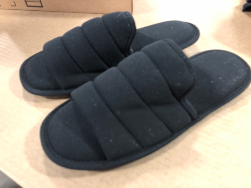 Photo 1 of  Mens Cotton Open Toe House Flat Slippers xxl 