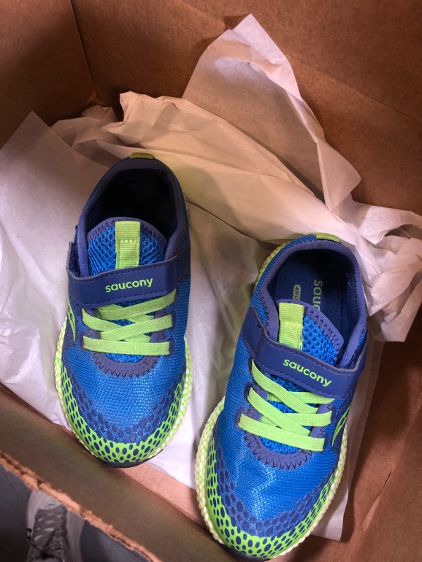 Photo 1 of BLUE AND GREEN KIDS SHOES SIZE 10.5W