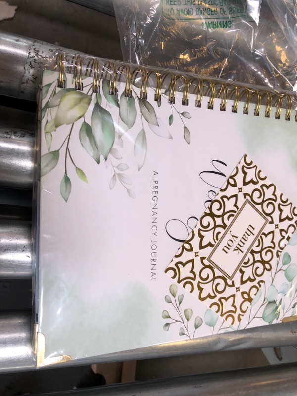 Photo 1 of Beautiful Pregnancy Journal and Memory Book with Stickers and Keepsake Pocket - Lovely Gift for First Time Moms - The Perfect Planner to Track Your Little Ones Life-Changing Journey