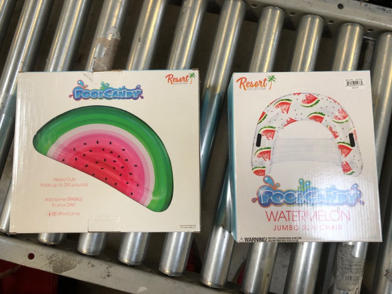 Photo 1 of 2 Pack of Watermelon Pool Floats 