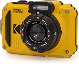 Photo 1 of KODAK PIXPRO WPZ2 Rugged Waterproof Digital Camera 16MP 4X Optical Zoom 2.7" LCD Full HD Video, Yellow
