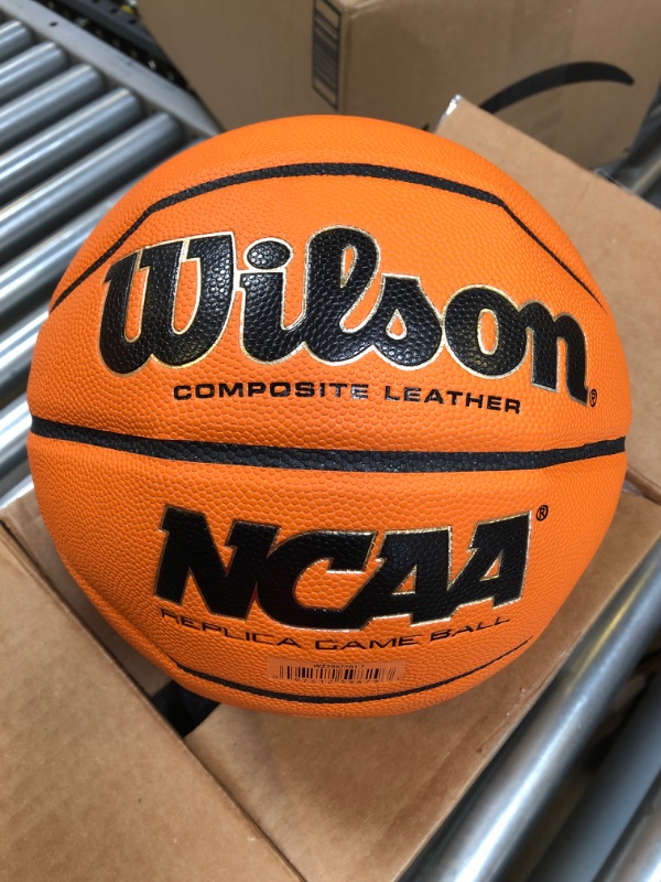 Photo 2 of WILSON NCAA Replica Basketballs - 29.5" and 28.5" Evo NXT Replica Size 7 - 29.5" Orange
