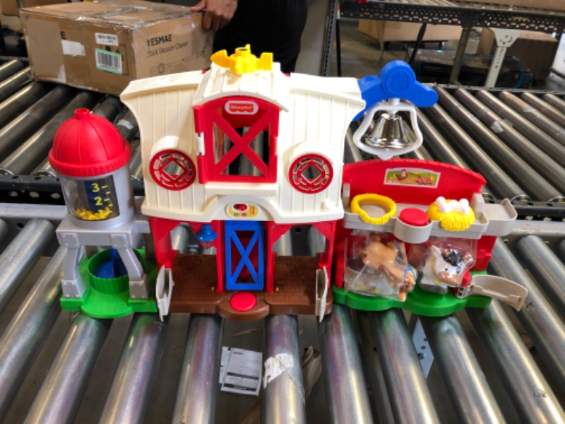 Photo 1 of Fisher-Price Little People Farm Toy, Toddler Playset with Lights Sounds and Smart Stages Learning Content, Frustration-Free Packaging SIOC/FFP