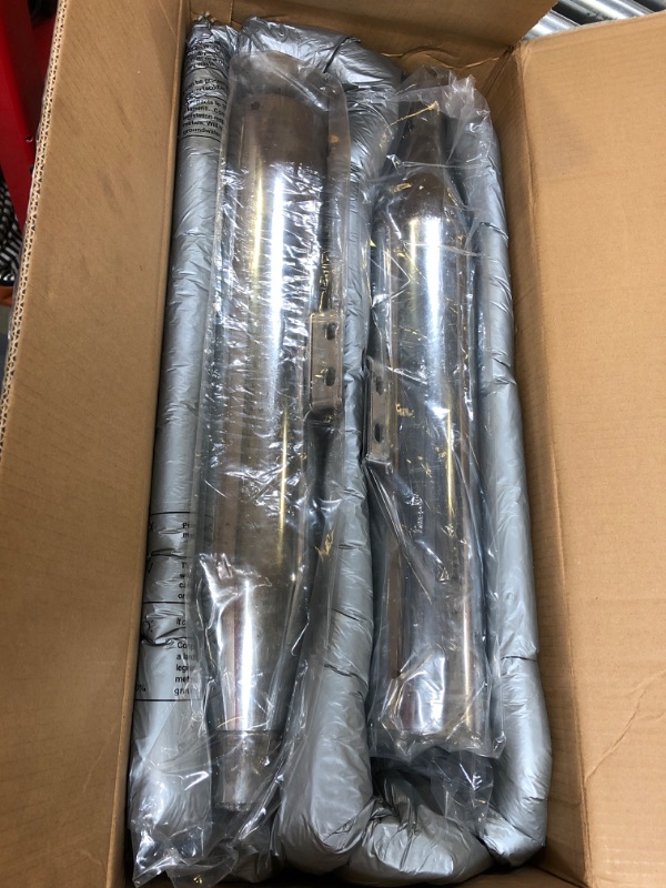 Photo 2 of 3.5” Slip on Mufflers for 2018-2022 Harley Softail Standard, Street Bob, Low Rider, Slim, Breakout, Fat Boy(13CC)