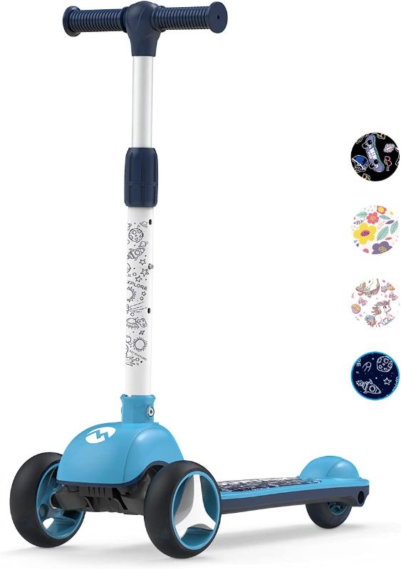 Photo 1 of Kids Scooter for Ages 2-12 Years, 3 Wheels Toddler Scooter for Boys and Girls with Adjustable Heights and LED Wheels
