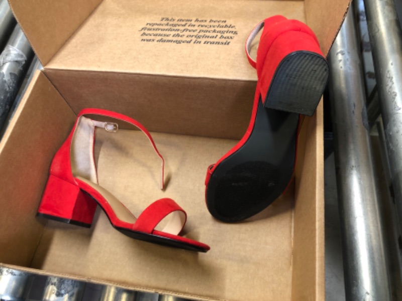 Photo 1 of 7W ---- women's red heels 