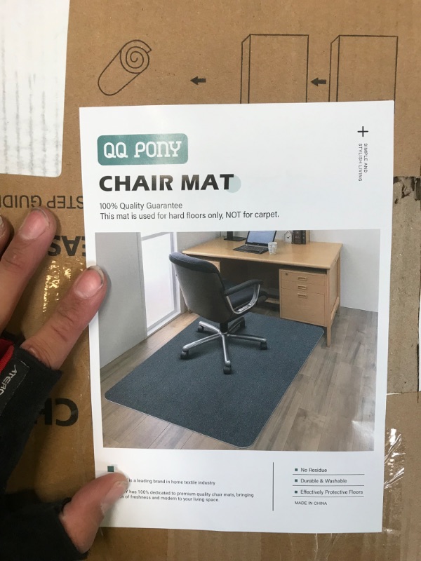 Photo 1 of OFFICE CHAIR MATT FOR HARD FLOOR 