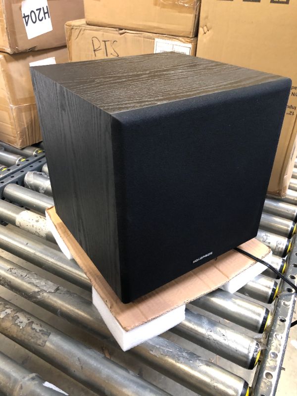 Photo 2 of Monoprice 60-Watt Powered Subwoofer - 8 Inch With Auto-On Function, For Studio And Home Theater Black