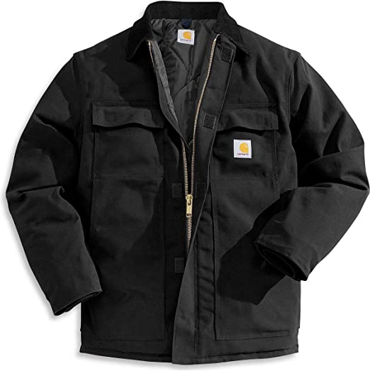 Photo 1 of Carhartt Men's Loose Fit Firm Duck Insulated Traditional Coat - L
