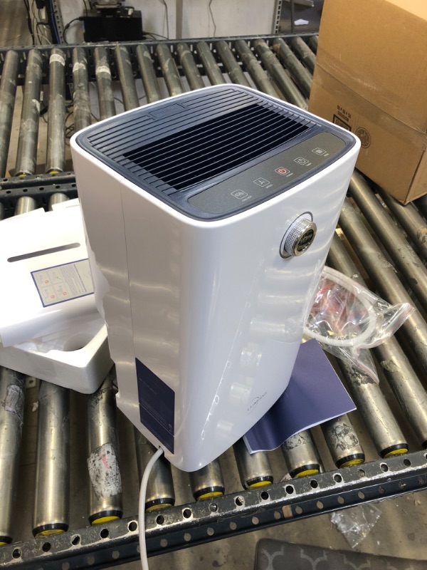 Photo 2 of Lumisys 2000 Sq Ft 30 Pints Dehumidifiers for Large Room, Basements, Home, Bathroom, Bedroom, with Auto or Manual Drainage | 36db Industry Leading Noise Reducing | Air Filter, Three Operation Modes, Rotating Knob 2,000 Sq. Ft