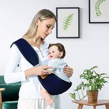 Photo 1 of Baby Sling Carrier - Navy - Breathable Mesh Sling