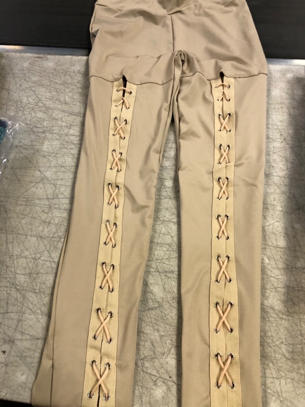Photo 1 of BEIGE LEGGINGS SIZE L 