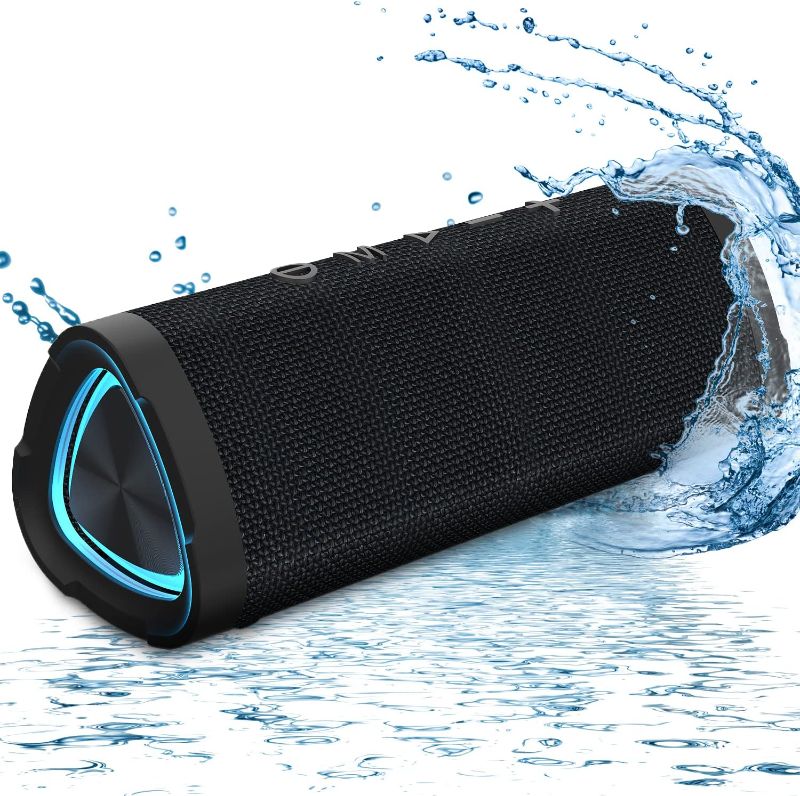 Photo 1 of Vanzon Bluetooth Speakers V40 Portable Wireless Speaker V5.0 with 24W Loud Stereo Sound, TWS, 24H Playtime & IPX7 Waterproof, Suitable for Travel, Home&Outdoors
