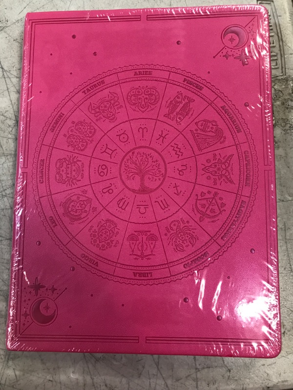 Photo 2 of 2023 daily weekly monthly planner with calendar 8.5 x 11 hardcover 2023-2024 happy planner planner weekly and monthly 2023 planner with stickers Magenta Astrology