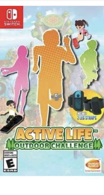 Photo 1 of Active Life: Outdoor Challenge - Nintendo Switch Family Fun - BRAND NEW - sealed 
