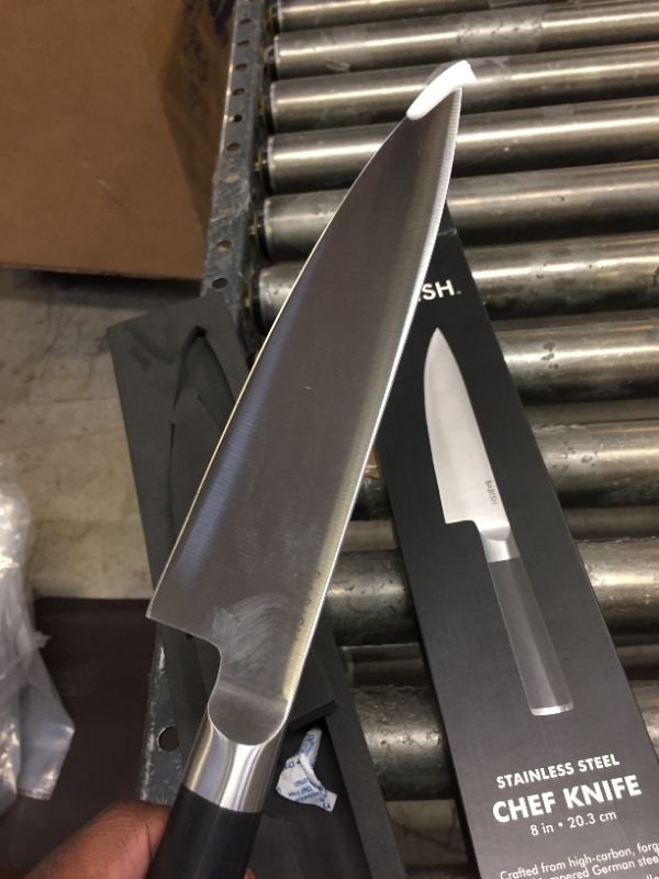 Photo 2 of Babish High-Carbon 1.4116 German Steel Cutlery, 8" Chef Knife,