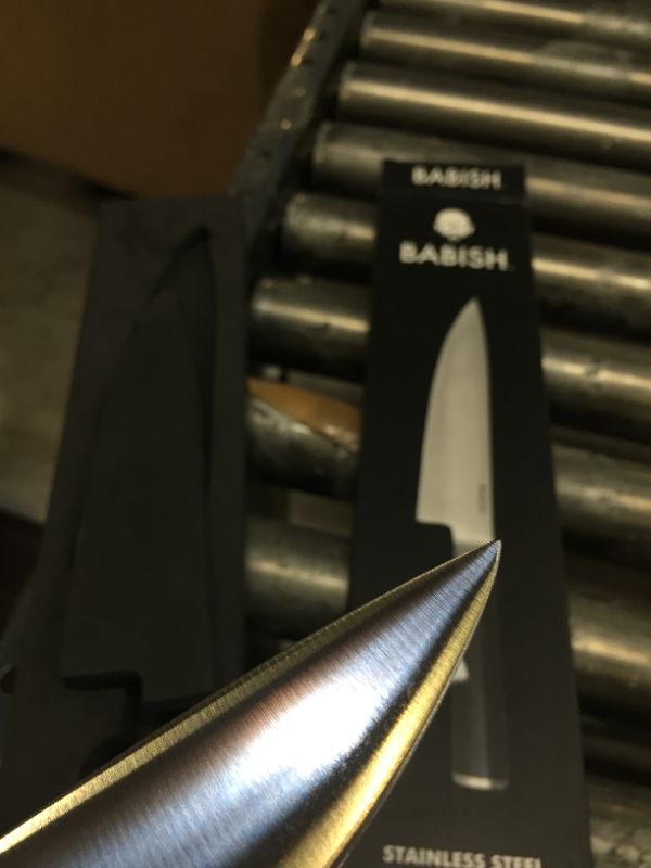Photo 5 of Babish High-Carbon 1.4116 German Steel Cutlery, 8" Chef Knife,