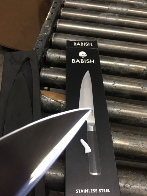 Photo 3 of Babish High-Carbon 1.4116 German Steel Cutlery, 8" Chef Knife,